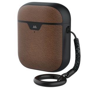 Mous Leather Protective Case AirPods 1 / 2 - Bruin