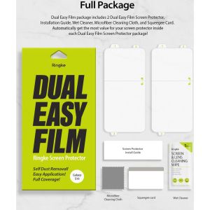 Ringke Dual Easy Screenprotector Duo Pack Samsung Galaxy S10