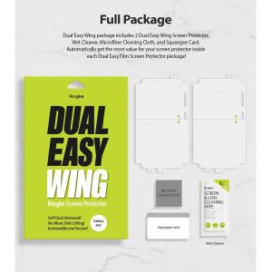 Ringke Dual Easy Wing Screenprotector Duo Pack Samsung Galaxy A51