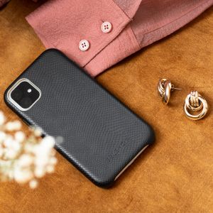 Selencia Gaia Slang Backcover Samsung Galaxy S20 Plus - Zwart