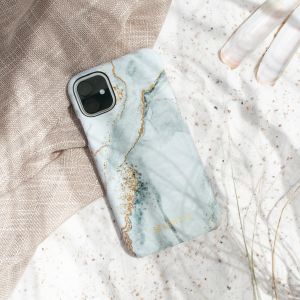 Selencia Maya Fashion Backcover iPhone Xs / X - Marble Stone