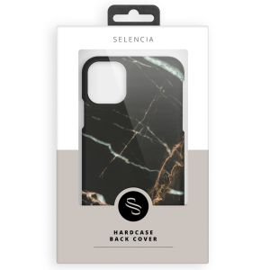 Selencia Maya Fashion Backcover Samsung Galaxy A71 - Marble Black