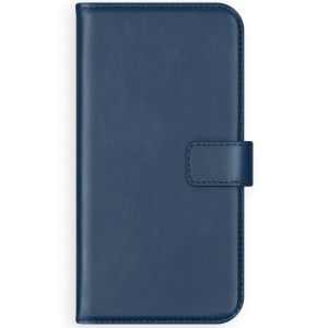 Selencia Echt Lederen Bookcase Samsung Galaxy A41 - Blauw