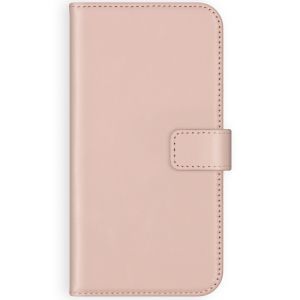 Selencia Echt Lederen Bookcase Samsung Galaxy A71 - Roze