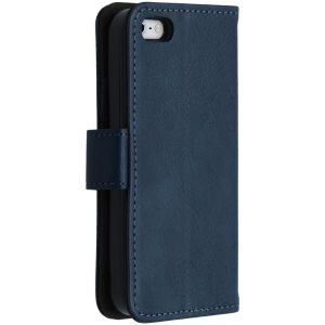 iMoshion Luxe Bookcase iPhone 5 / 5s / SE - Donkerblauw