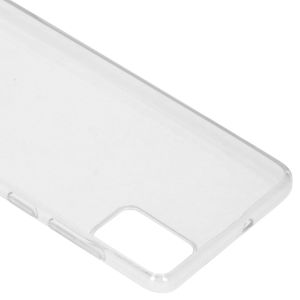 Softcase Backcover Samsung Galaxy A71 - Transparant