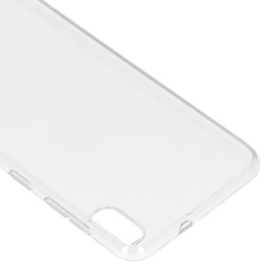 Softcase Backcover Samsung Galaxy A10 - Transparant