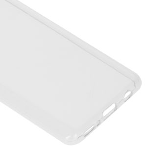 Softcase Backcover Samsung Galaxy A41 - Transparant
