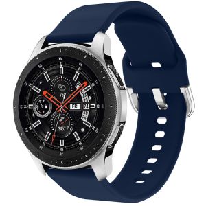 iMoshion Siliconen bandje Galaxy Watch 46mm / Gear S3 Frontier /Watch 3 45mm - Blauw