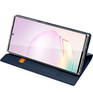 Dux Ducis Slim Softcase Bookcase Galaxy Note 20 Ultra - Donkerblauw
