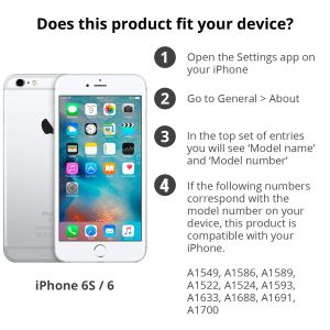 Ontwerp je eigen iPhone 6 / 6s gel hoesje - Transparant