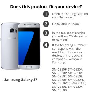 Ontwerp je eigen Samsung Galaxy S7 gel bookcase hoes