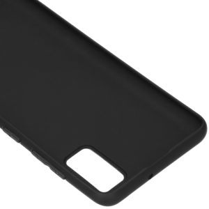 Ontwerp je eigen Samsung Galaxy A41 gel hoesje - Zwart