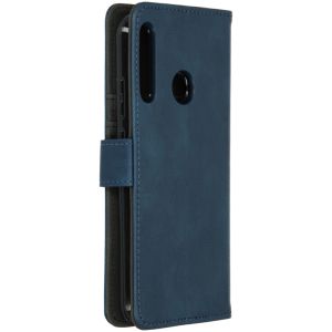 iMoshion Luxe Bookcase Huawei P40 Lite E - Donkerblauw