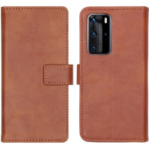 iMoshion Luxe Bookcase Huawei P40 Pro - Bruin