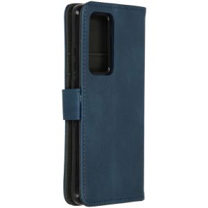 iMoshion Luxe Bookcase Huawei P40 Pro - Donkerblauw