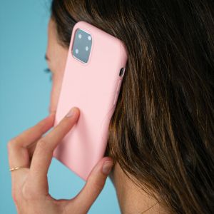 iMoshion Color Backcover iPhone 12 (Pro) - Roze