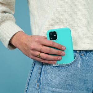 iMoshion Color Backcover iPhone 12 (Pro) - Mintgroen