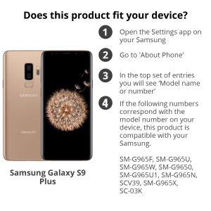 Luxe Portemonnee Samsung Galaxy S9 Plus