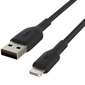 Belkin Boost↑Charge™ Braided Lightning naar USB kabel - 1 meter - Zwart
