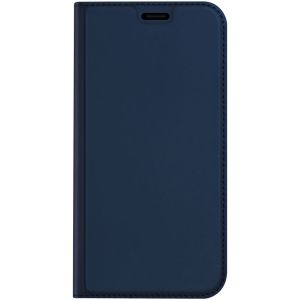 Dux Ducis Slim Softcase Bookcase iPhone 12 Pro Max - Donkerblauw