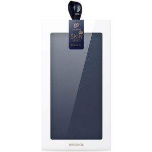 Dux Ducis Slim Softcase Bookcase iPhone 12 (Pro) - Donkerblauw