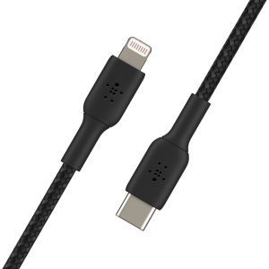 Belkin Boost↑Charge™ Braided Lightning naar USB-C kabel - 1 meter
