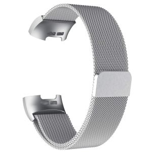 iMoshion Milanees Watch bandje Fitbit Charge 3 / 4 - Zilver