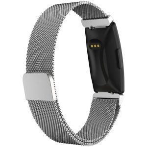 iMoshion Milanees Watch bandje Fitbit Inspire - Zilver