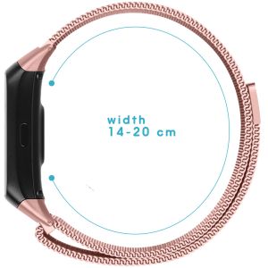 iMoshion Milanees Watch bandje Samsung Galaxy Fit - Roze