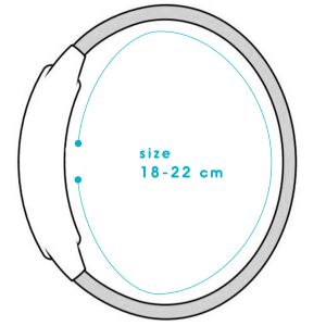 iMoshion Nylon bandje Fitbit Charge 3/4 - Zwart