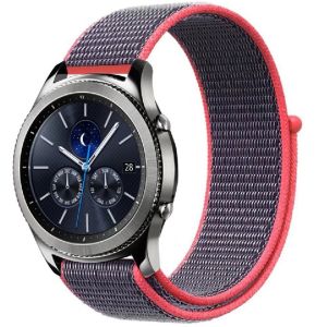 iMoshion Nylon bandje Galaxy Watch 46 / Gear S3 Frontier / S3 / Watch 3 45