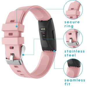 iMoshion Siliconen bandje Fitbit Inspire - Roze