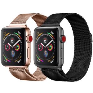iMoshion Milanees bandje Multipack Apple Watch Series 1-7 / SE - 42/44/45 mm 