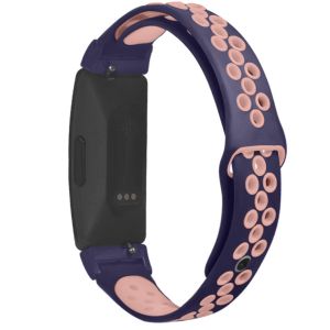 iMoshion Siliconen sport bandje Fitbit Inspire - Blauw / Roze