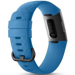 iMoshion Siliconen bandje Fitbit Charge 3 / 4 - Blauw