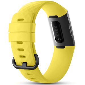 iMoshion Siliconen bandje Fitbit Charge 3 / 4 - Geel