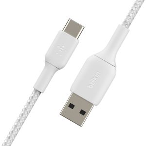 Belkin Boost↑Charge™ Braided USB-C naar USB kabel - 1 meter - Wit