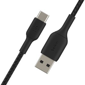 Belkin Boost↑Charge™ Braided USB-C naar USB kabel - 2 meter - Zwart