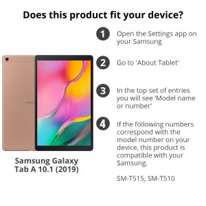 Samsung Originele Kidscover Galaxy Tab A 10.1 (2019) - Groen