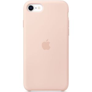 Apple Silicone Backcover iPhone SE (2022 / 2020) - Pink Sand