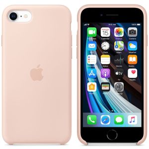 Apple Silicone Backcover iPhone SE (2022 / 2020) - Pink Sand