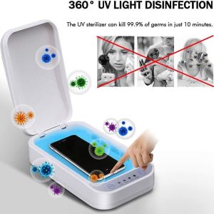 Lintelek Telefoon UV desinfectie box - Wit