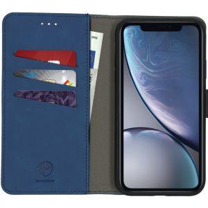 iMoshion Uitneembare 2-in-1 Luxe Bookcase iPhone Xr - Donkerblauw