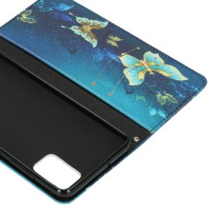 Design Softcase Bookcase Samsung Galaxy A51