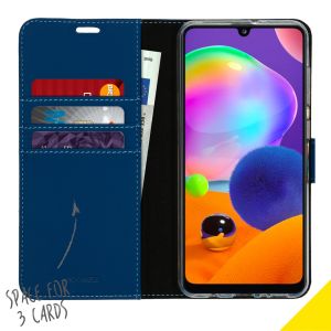 Accezz Wallet Softcase Bookcase Samsung Galaxy A31 - Blauw