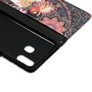 Design Softcase Bookcase Samsung Galaxy A40 - Olifant