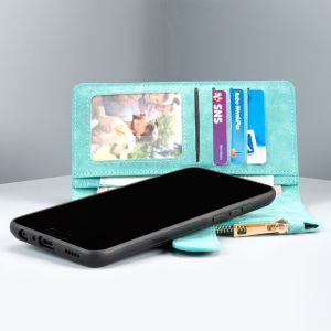 Luxe Portemonnee iPhone 11 - Turquoise