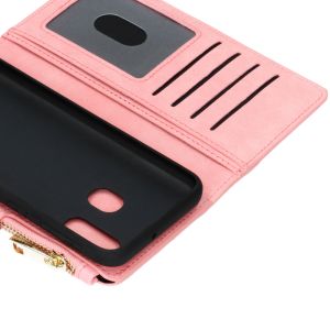Luxe Portemonnee Samsung Galaxy A40 - Roze