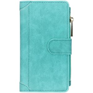 Luxe Portemonnee Samsung Galaxy A40 - Turquoise